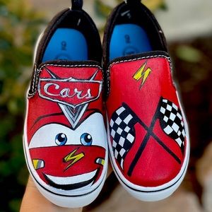 Cars Pixar Disney Lightening McQueen Boy Shoes